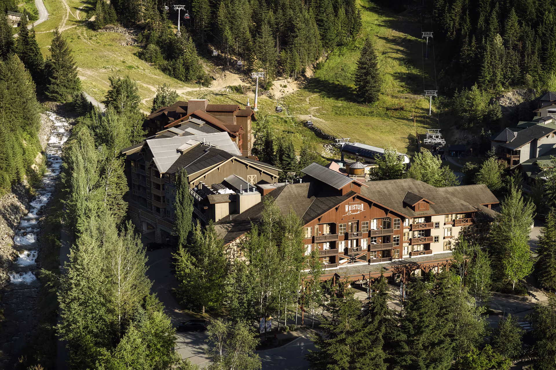 Legends Whistler Scenic mountain lodge by river in Creekside, BC