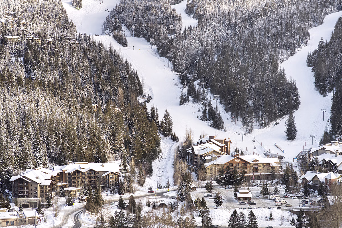 Whistler Creekside Aerial
