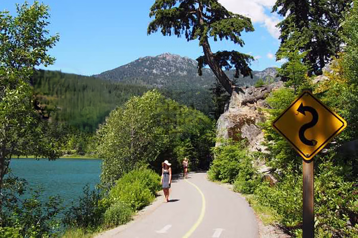 Walking Whistler Village Valley Trail