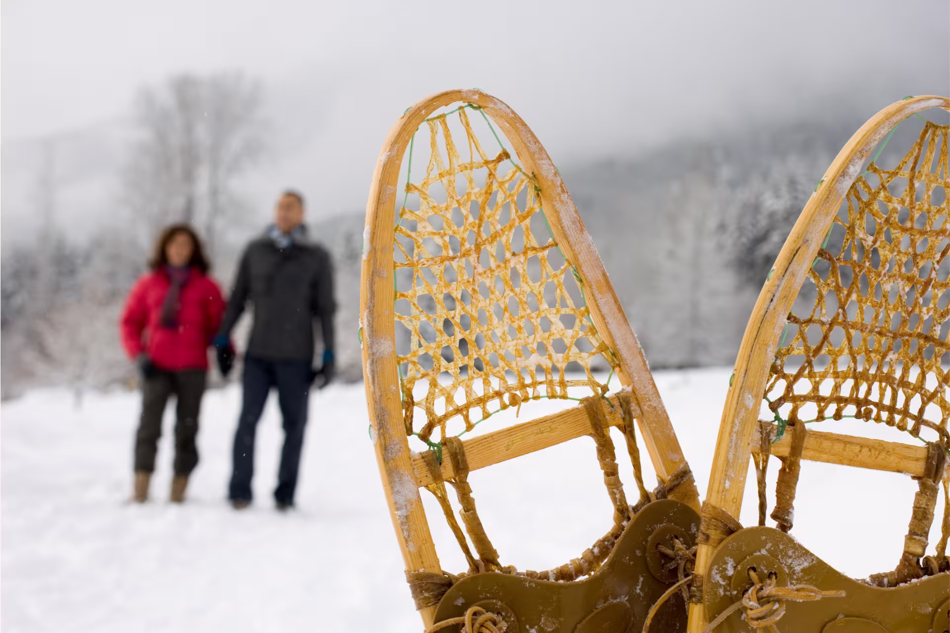 Snowshoeing in Whistler BC Canada