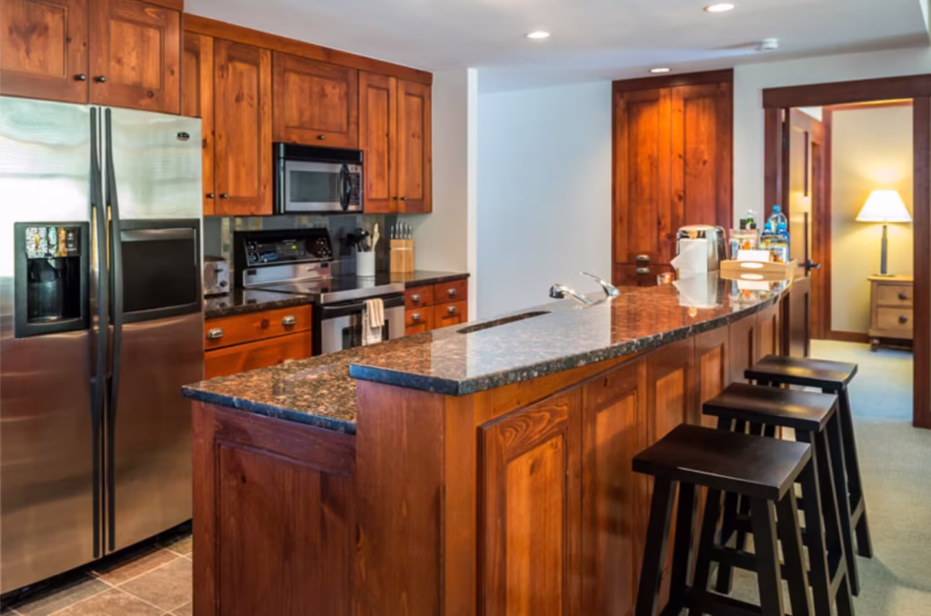 Whistler Hotel Kitchen 2 Bedroom First Tracks Lodge