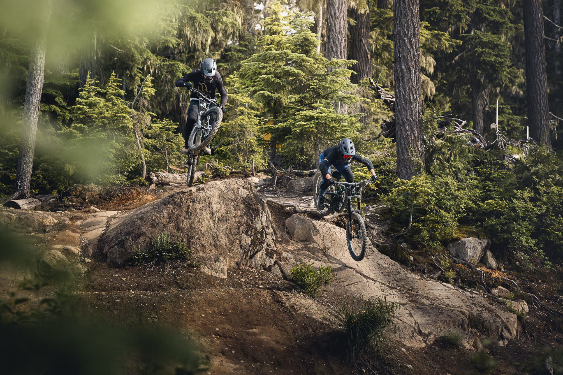 Whistler Mountain Bikers Downhill